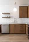 Studio Kitchen with Quartz Counters Studio Kitchen with Quartz Counters